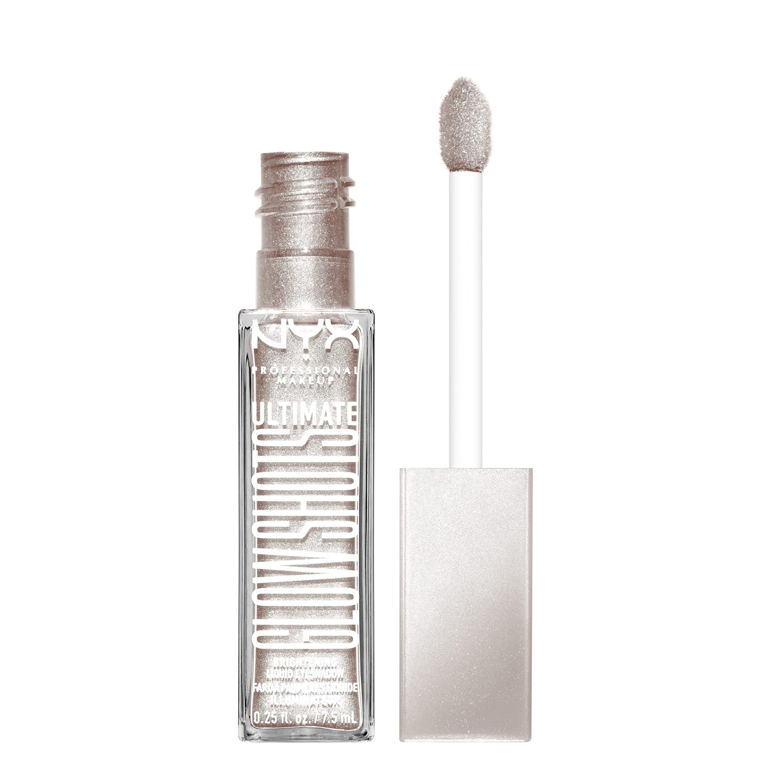 NYX PROFESSIONAL MAKEUP NYX PROFESSIONAL MAKEUP Ultimate Glow Shots, Liquid Eyeshadow, Long-Lasting Shimmer Eye Shadow with Vitamin C - Come Thru Coconut