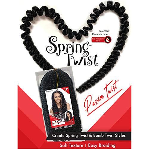 Kima Harlem125 Braids Kima Spring Twist 12" (5-pack, 1)