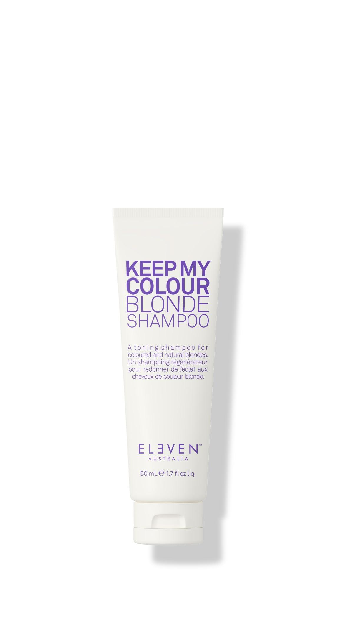 ELEVEN AUSTRALIA ELEVEN AUSTRALIA Keep My Colour Blonde Shampoo Perfect For Any Blonde Natural or Not | Travel Size - 1.7 Fl Oz