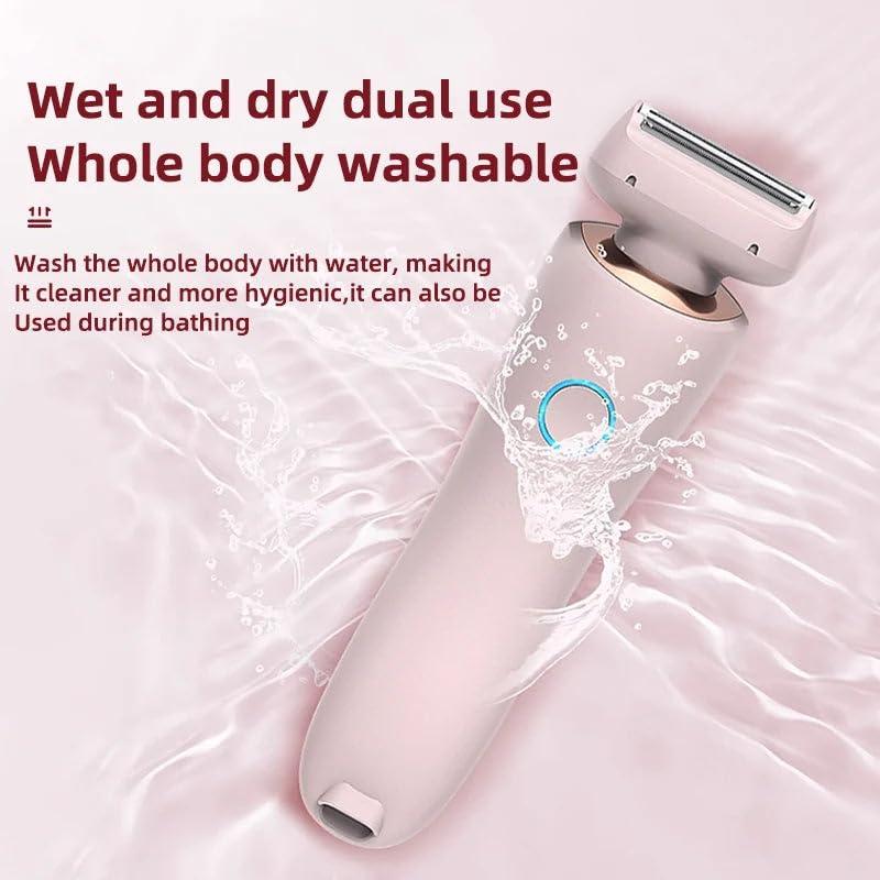 GDSAFS Silkbabe On The Go Lady Shaver, Bikini Trimmer for , 2 in 1 Electric Shaver Razors for Women, Wet & Dry Epilator , Female Shaver for Private Area (Mix)