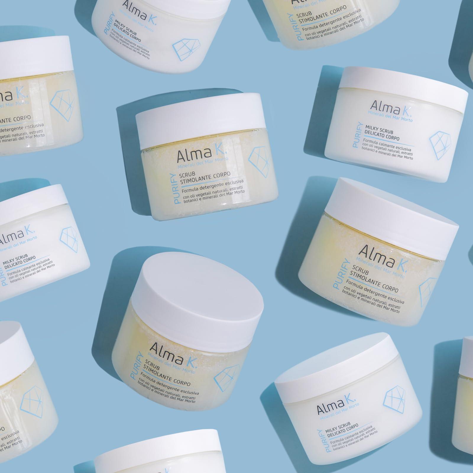 ALMA K Alma K Gentle Milky Body Scrub - Exfoliating Body Scrub - Body Exfoliator - Shower Scrub with Shea Butter - Exfoliating Scrub for Women - 8.4 oz