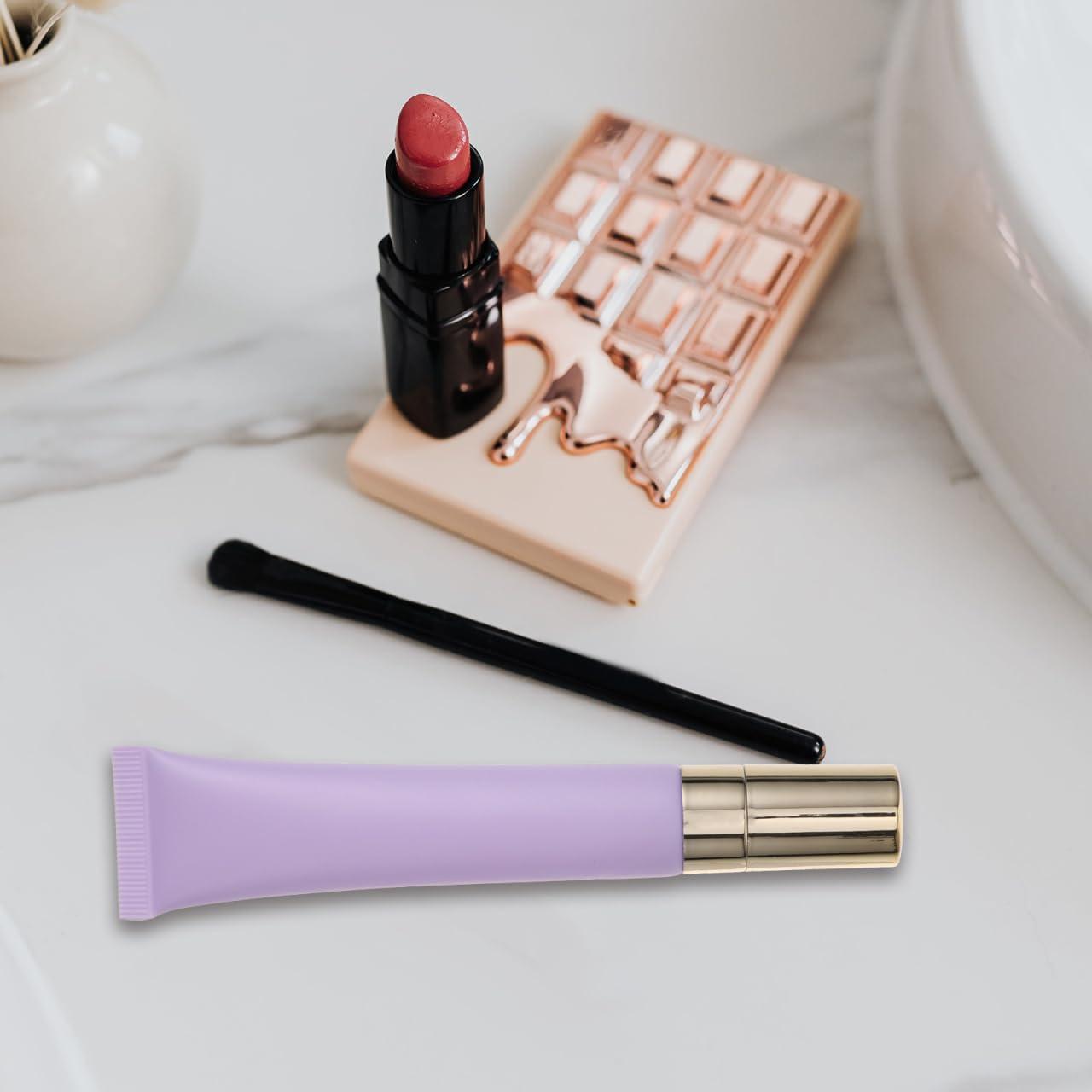 Beaupretty Beaupretty Empty Plastic Soft Squeeze Tubes Refillable Cosmetic Eye Cream Tube Bottle Sample Travel Container Dispenser for Eyecream Lip Balm Gloss 20ml