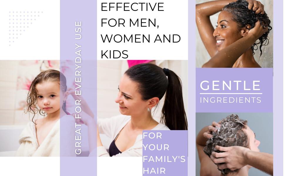 Healthy Hair Plus Fungus Shampoo & Conditioner Set for Humans - Relieves Itchy Dry Scalp, Reduces Inflammation & Irritation. Emu Oil for Gentle Cleansing, Non-Greasy for Women & Men. Made in the USA by Healthy Hair