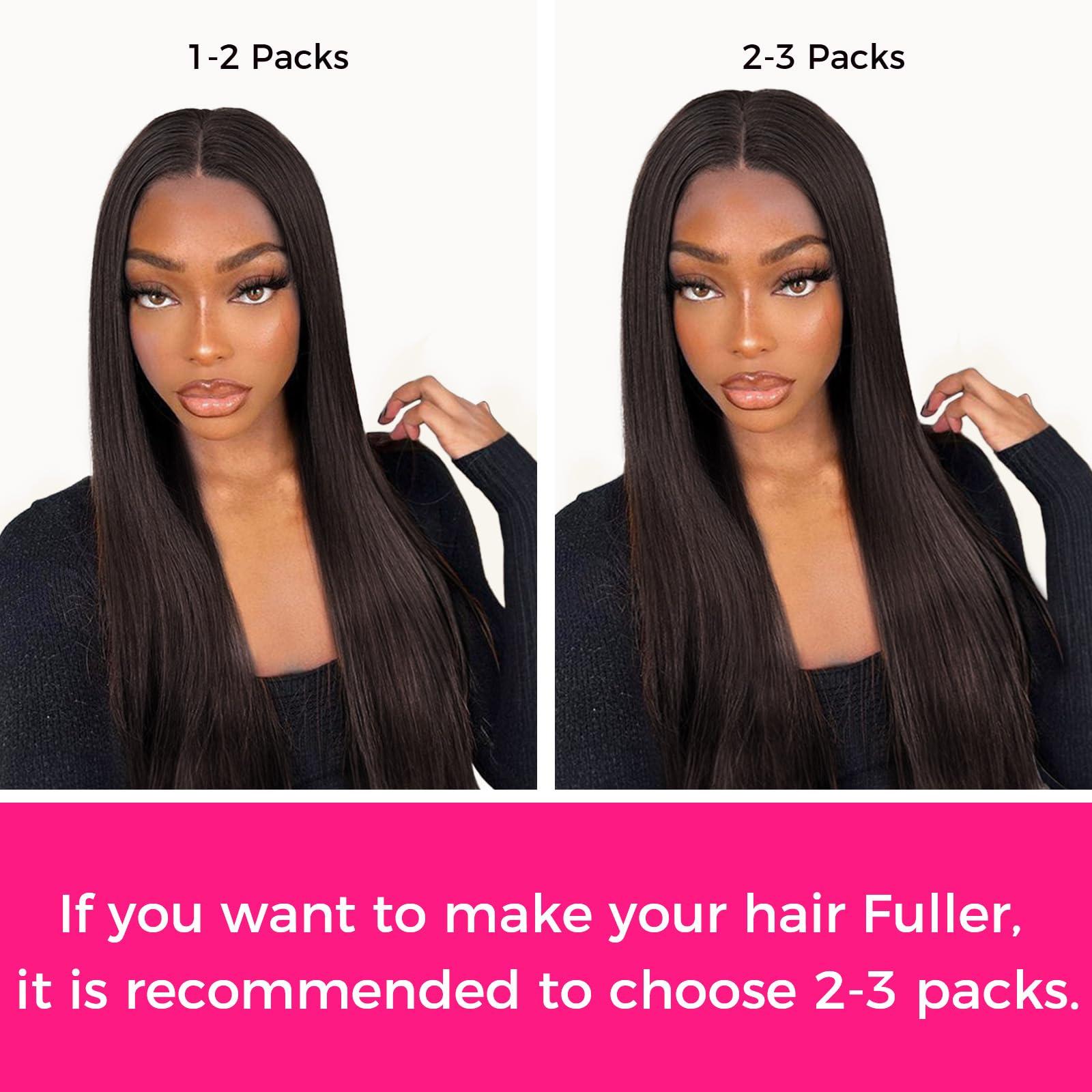 Lashey Lashey Seamless Clip in Hair Extensions Human Hair 130g 9pcs #2 Dark Brown Straight 14 Inch Clip in Hair Extensions for Women Hair Extensions with PU Soft Invisi Edge