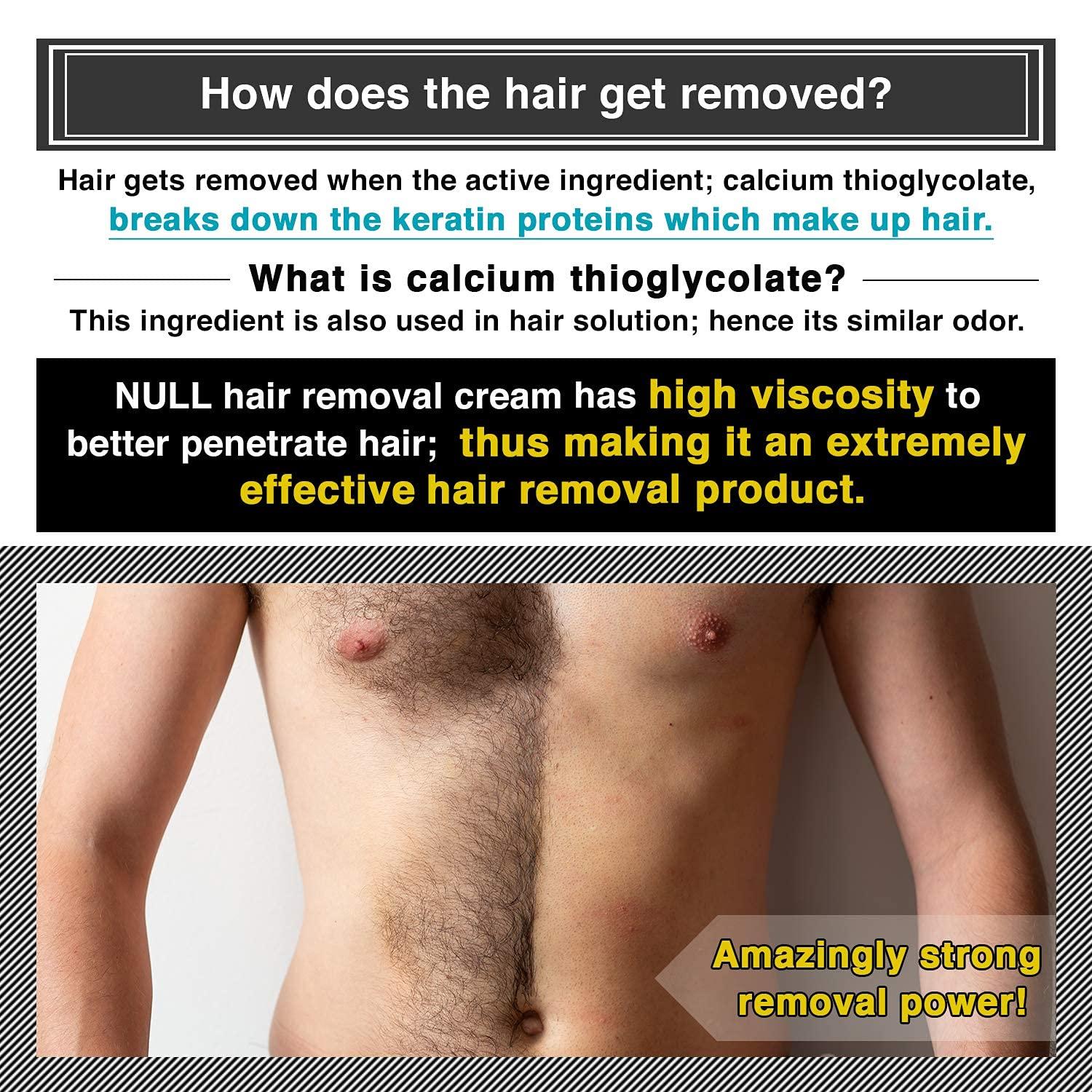 MEDICOS CO., Ltd [Japanese Quality] NULL Hair Removal Cream for Men. Large 8.81 oz. Works great approx. 5 mins on pubic hair, body, arms, legs, and male chests, Painless, Aloe Vera, Depilatory cream for men