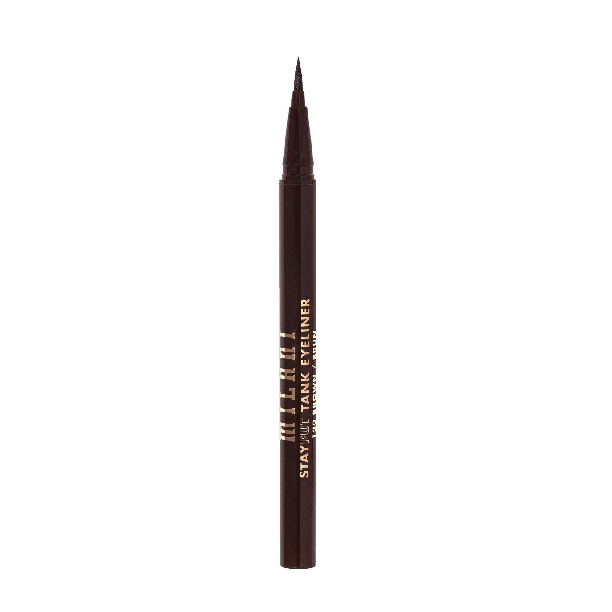 Milani Milani The Tank Liquid Eyeliner - No-Skip Liquid Eyeliner Pen, Waterproof Formula, Makeup Pen, Long Lasting & Smudgeproof - 120 Brown