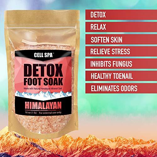 Cell Spa Cell Spa, Dual Ionic Ion Detox Aqua Foot Spa Chi Cleanse Machine with Mp3 Music Player With Twice Powerful CS-900 Array (HIMALAYAN)