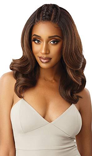 Outre Outre LACEFRONT PERFECT HAIR LINE Glamorous Wavy Fully Hand-Tied 13”x 6” Frontal HD Baby Hair Transparent Lace Easy-to-Style Heat Friendly - JULIANNE (1)
