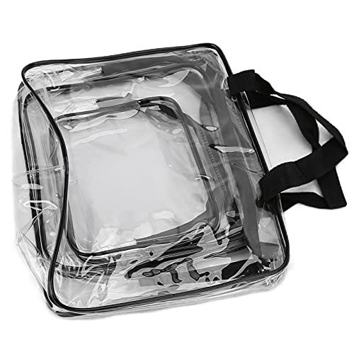 Uplory Uplory Makeup Bag, Cosmetic Bag Pvc Transparent Thickness Easy To Clean Ell Structured Sturdy Zip Fastener, 3Pcs Travel Toiletry Bag For Travel Gym Bathroom Bedroom Daily Carry