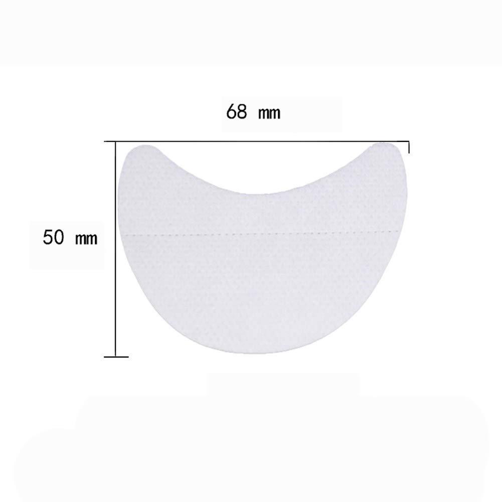 mollensiuer 100 Pcs Eyeshadow Patches White Eyeshadow Protection Pads Eyeshadow Pads Stencils Professional Eyeshadow Protection For Eyelash Extensions, Lip Makeup(S)