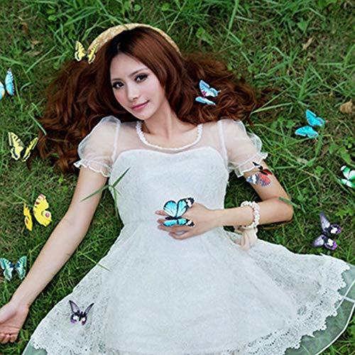 Acxico Acxico Beautiful Colorful Emulation Butterfly Hairpins Headwear Hair Clip Beauty Tools Extra-large 12cm Color Random