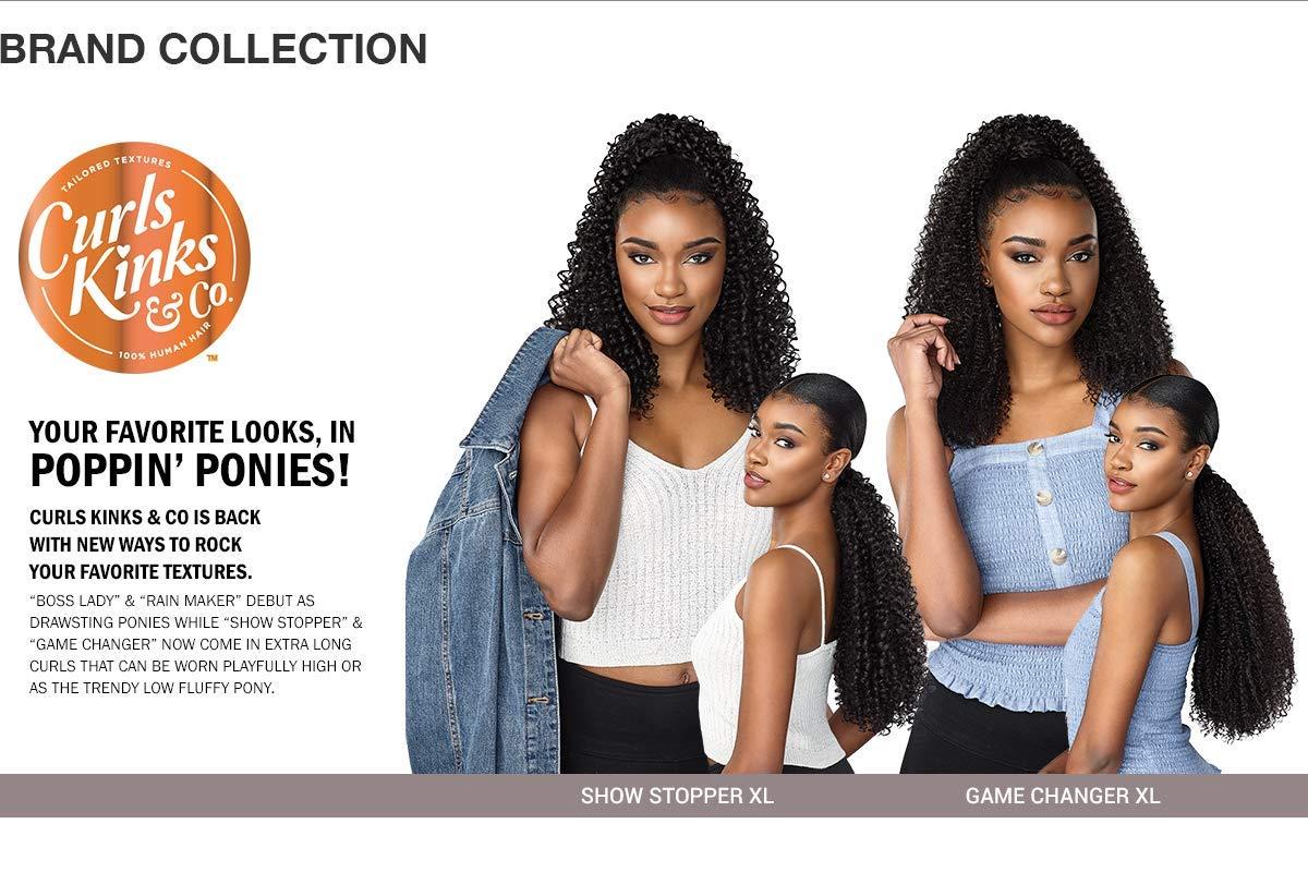 Sensationnel Sensationnel DrawString Ponytail Instant Pony Curls Kinks N Co Game Changer XL (T1B/30)