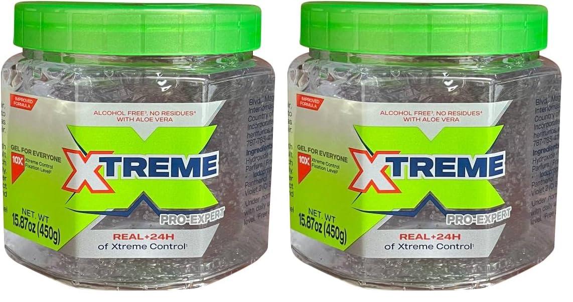 Wetline Wetline Xtreme Professional Extra Hold Wet Line Styling Gel, 15.72 Ounce (Pack of 2)