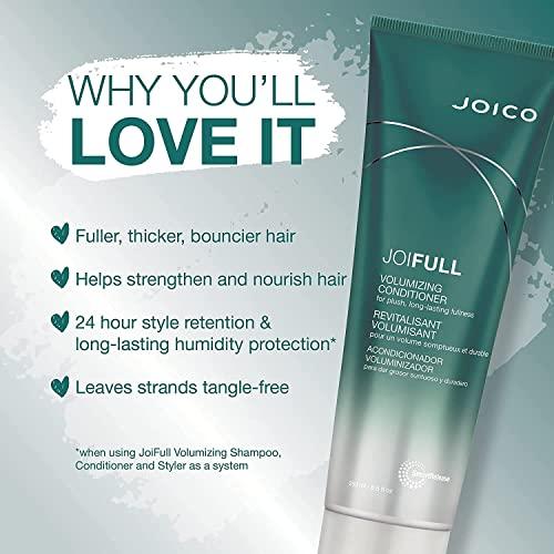 Joico Joico JoiFULL Volumizing Shampoo & Conditioner Set | Plush & Long-Lasting Fullness | Boost Shine | For Fine/Thin Hair