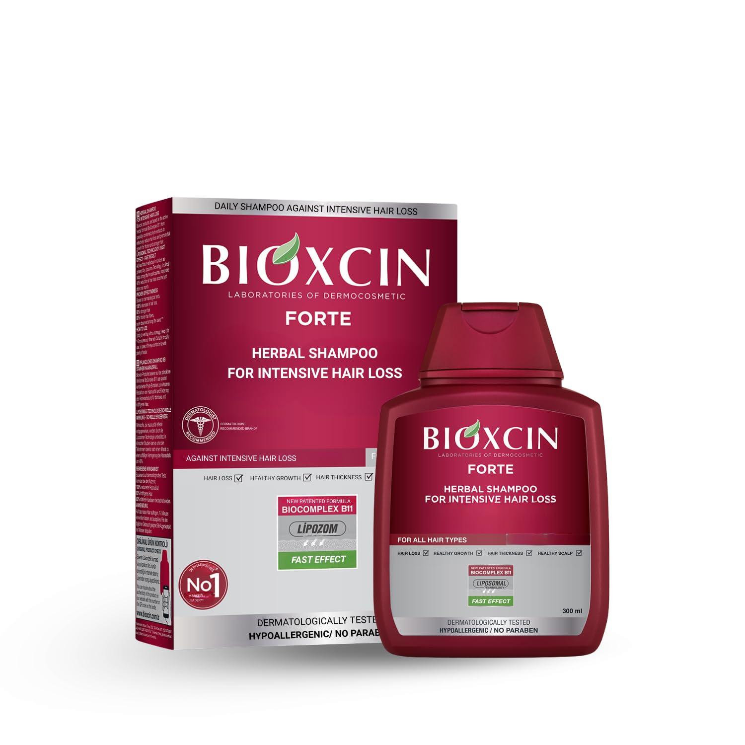 BIOXCIN BIOXCIN Herbal Care Shampoo - Bioxcin Forte Herbal Shampoo For Intensive Hair Loss, Red