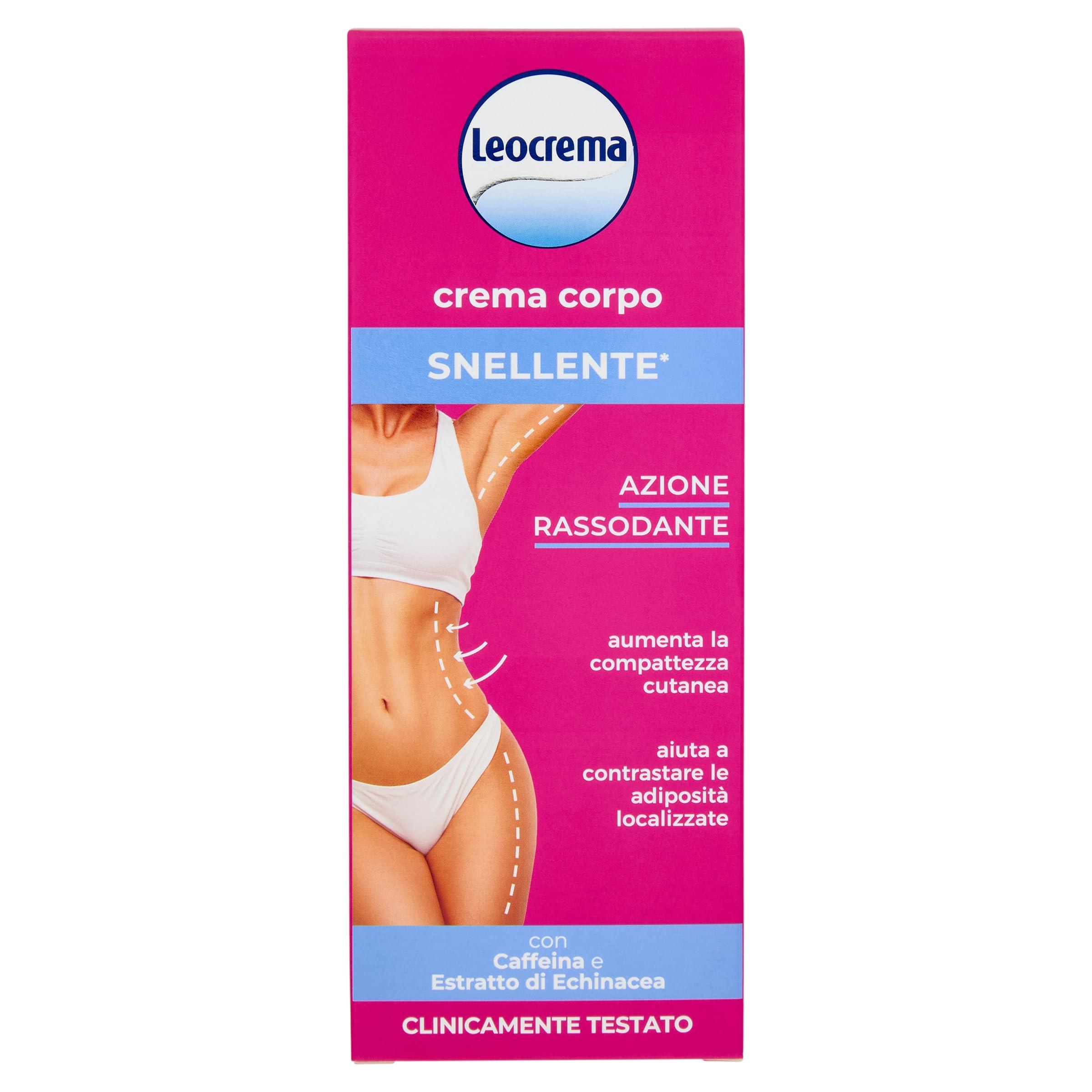 Leocrema Leocrema Slim Fit Crema Corpo Snellente 200 ml, Slimming Body Cream 6.7 Fl Oz, Made in Italy [italian import]