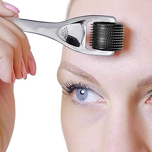 Diougens Lee Derma Roller for Beard - Diougens Lee 540 Titanium Microneedling Roller for Face Body - with Storage Case