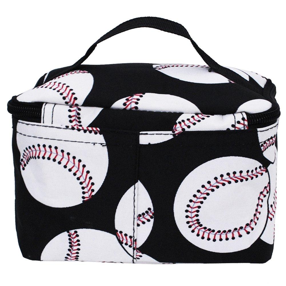 NGIL N Gil Baseball Travel Makeup Bag