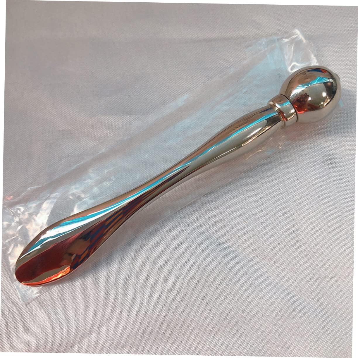 Angoily Angoily Eye Cream Applicator Wand Zinc Rotatable Eye Roller & Manual Mask Spoon for Eye Care and Facial Massage Color