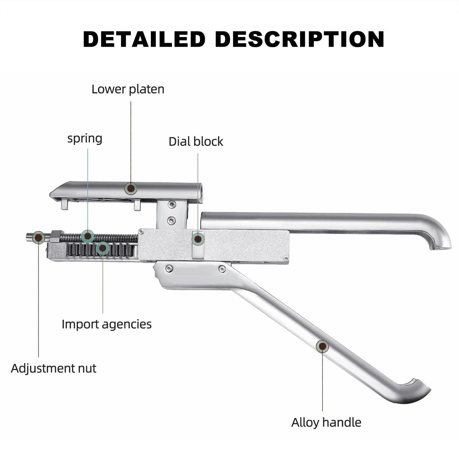 Generic 6D Hair Extensions Machine Kit - for Salon 100% Real Human Hair with Pliers/10-pin Invisible 6d Hair Extension with Pliers, Fast Installation and Removal, 1 Row 10 Bundles