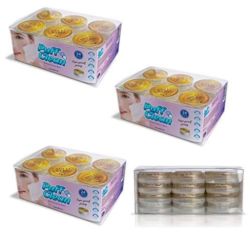 Pufai Pufai Puff Clean Makeup Remover Wipes Towelettes 72 Capsules