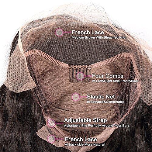 iVogue Hair Short Human Hair Lace Front Bob Wigs with a Splash of Color Indian Remy Hair Blonde Two Tone Human Hair Wigs (10inch, Splash #613)