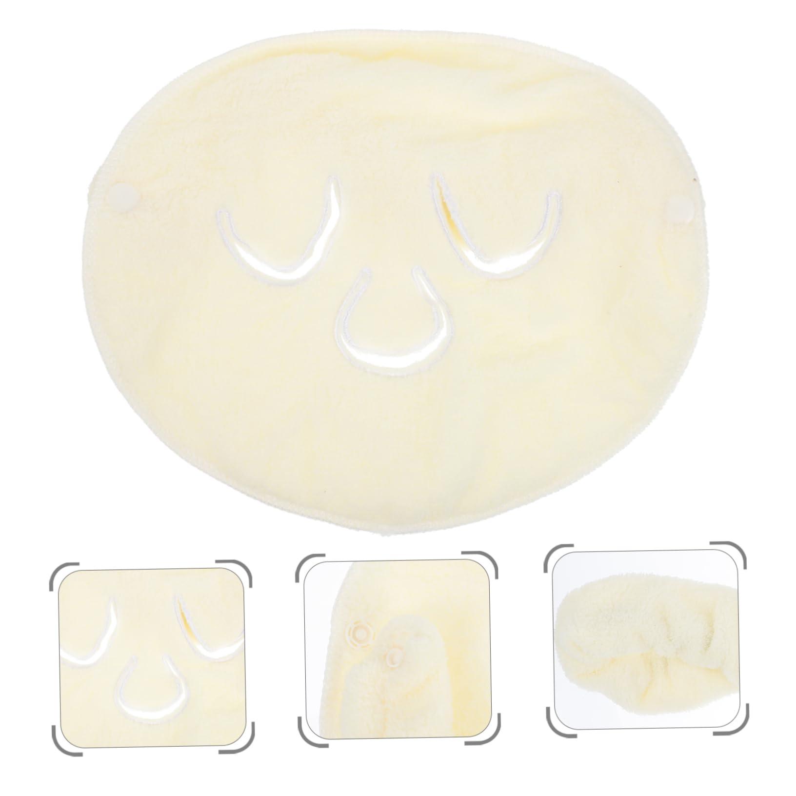 Healeved Healeved 1 PC Mask Towel Women Polyester Towel Reusable Facial Whitening Facial Towel Anti Aging Eye Patches Spa Towel Eye Cheek Stick Pad Face Patches Skincare Hot and Cold Steamer Women's