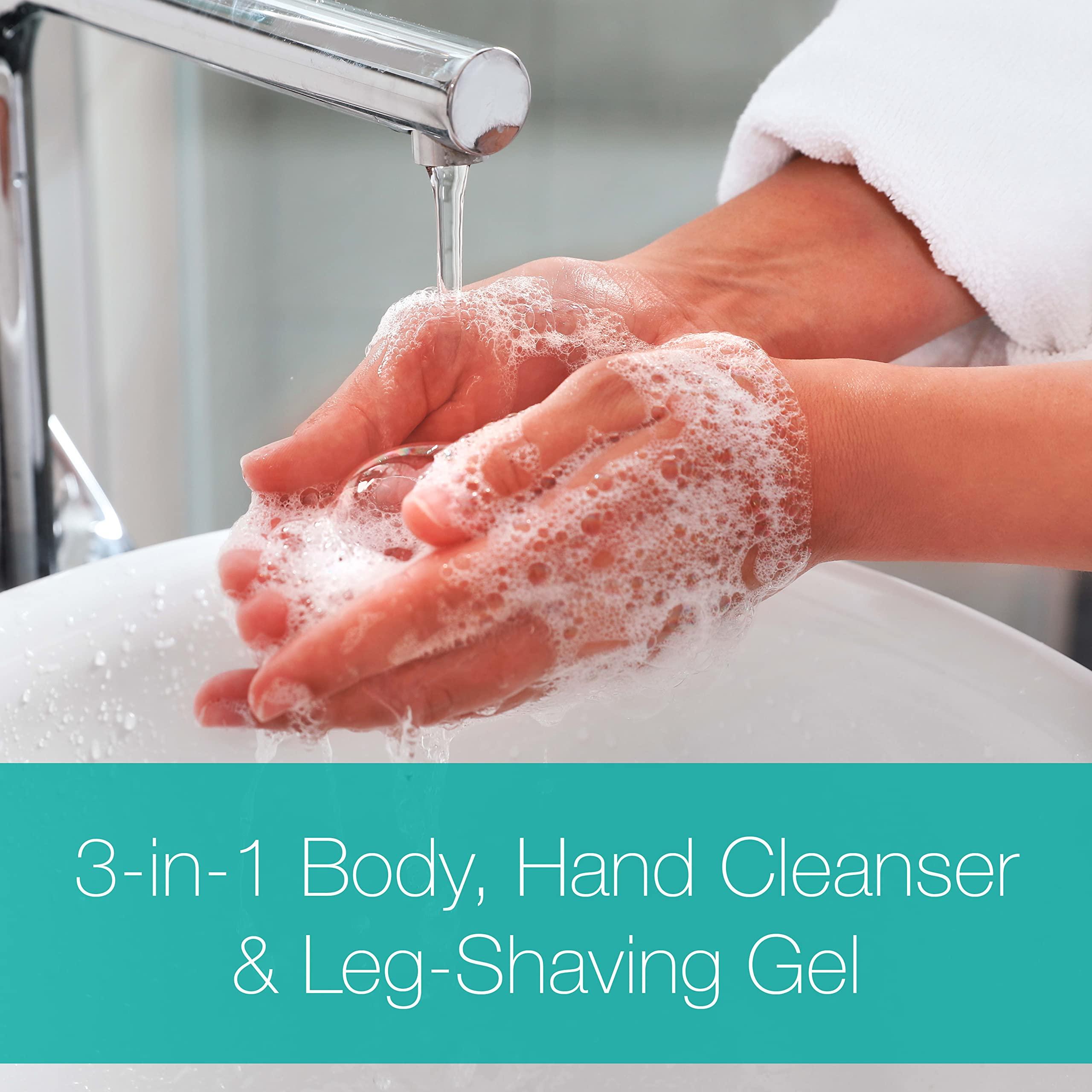 Neutrogena Neutrogena Rainbath Body Wash, Refreshing, Moisturizing Daily Body Cleanser and Shaving Gel with Clean Rinsing Lather, Ocean Mist Scent, 32 fl. oz