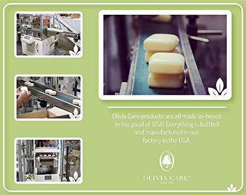 Olivia Care Olivia Care Premium Mandarin Bath & Body Bar Soap Organic, Vegan & Natural Olive Oil Repairs, Hydrates, Moisturizes & Deep Cleans Vitamin C Good for Sensitive Dry Skin Made in USA 8 OZ (4 PACK)