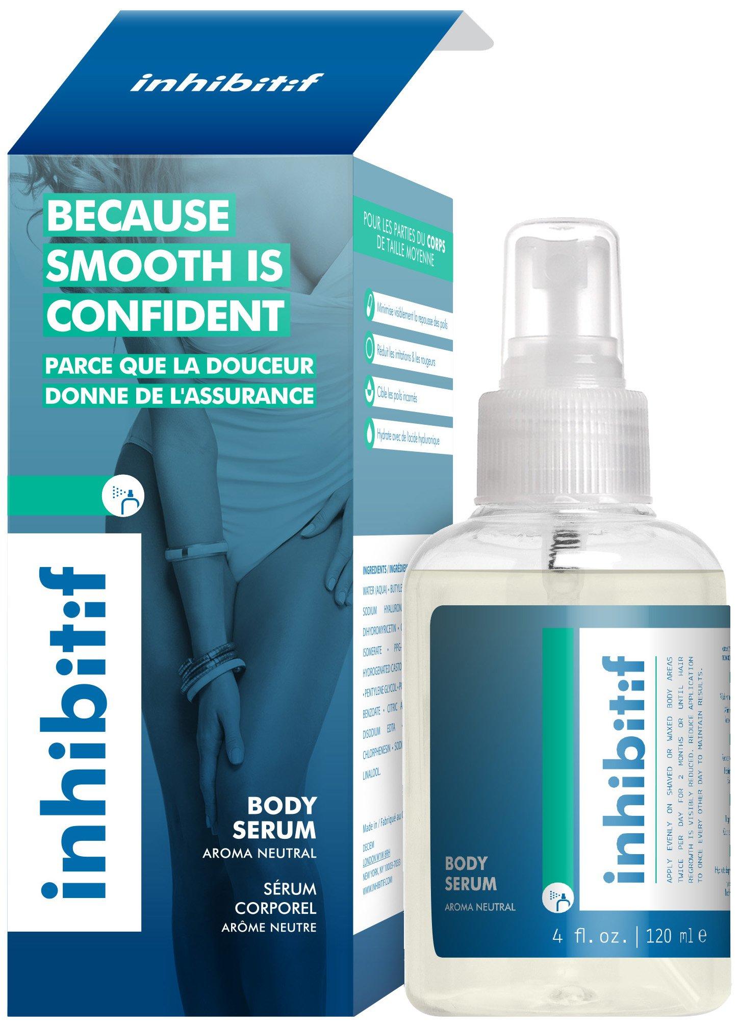 Inhibitif Inhibitif Advanced Hair-Free Body Serum-4 oz.