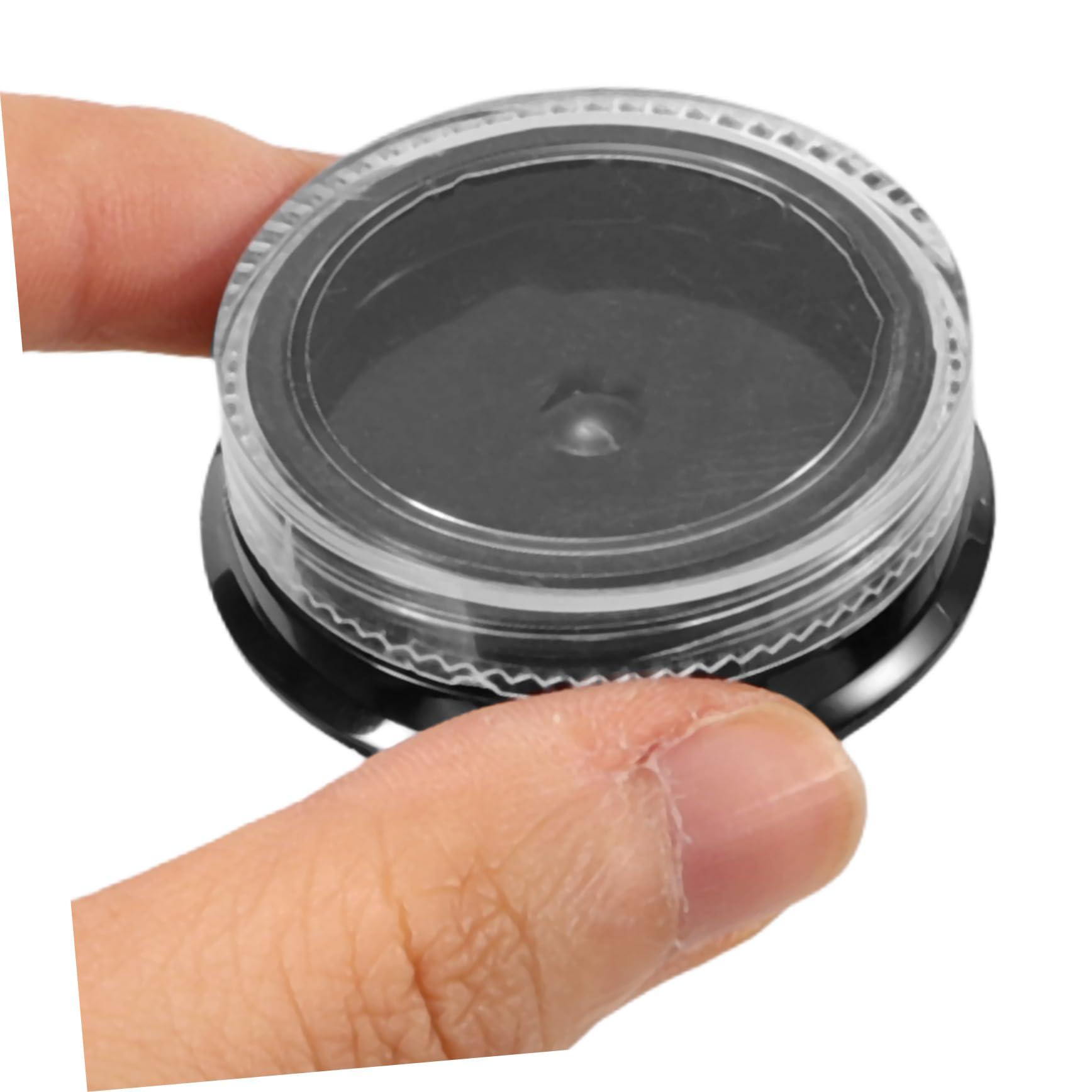 Mikinona Mikinona Nail Glitter Jars 8pcs Small Round Refill Jars for Nail Art Decorations Reusable Case Travel Size Jar