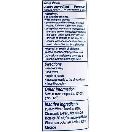 Zapzyt ZAPZYT Acne Wash Treatment For Face & Body - 6.25 oz