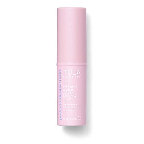 TULA TULA Skin Care Glow & Get It Cooling & Brightening Eye Balm 0.35 oz + Rose Glow & Get It Cooling & Brightening Eye Balm 0.35 oz, 2 Piece Set