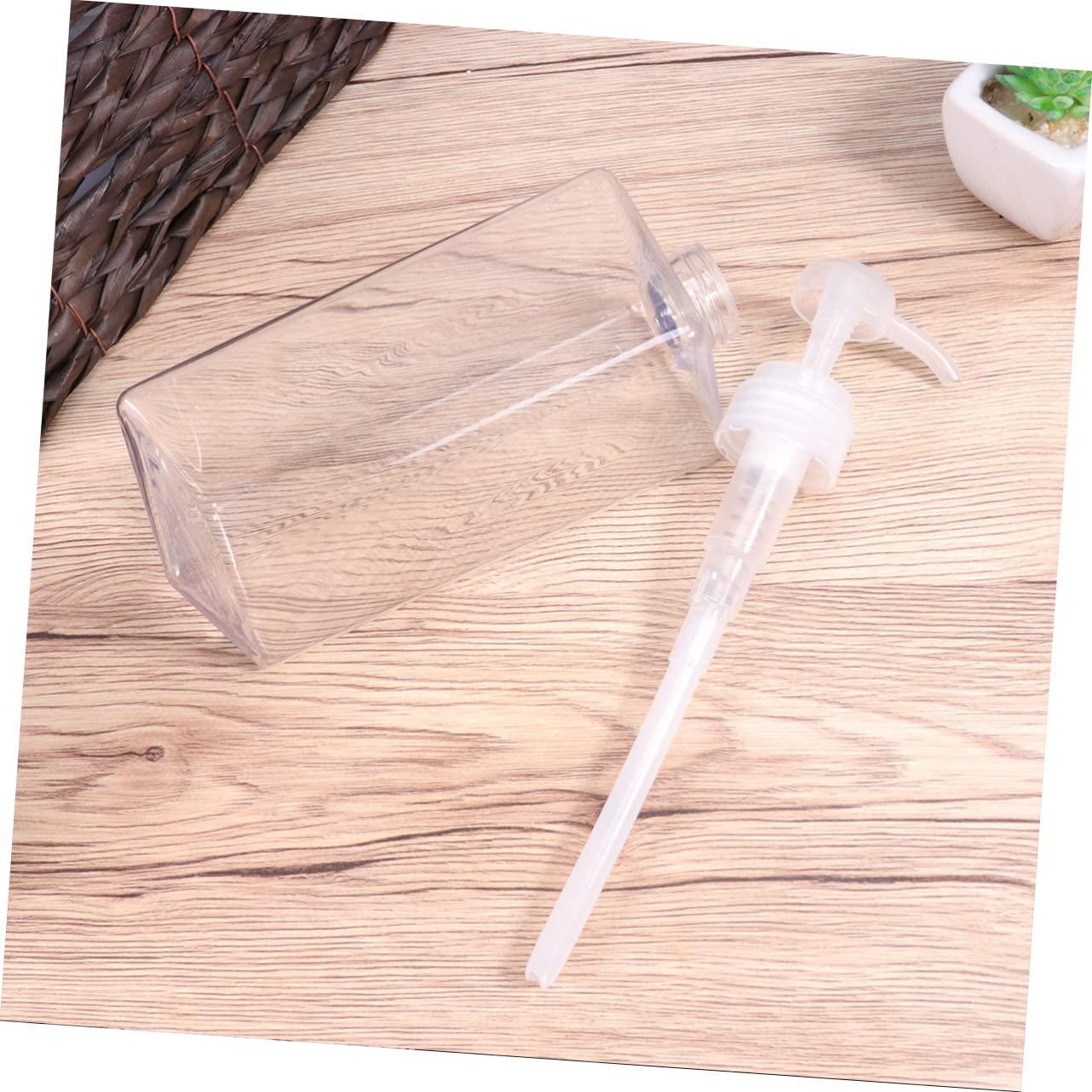 minkissy minkissy 650ml Portable Shampoo Bottles Pump Refillable Lotion Containers Safe Toiletries for Home Travel Hotel