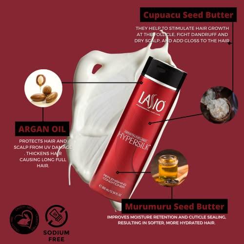 Lasio Lasio - Keratin-Infused HYPERSILK Replenishing Conditioner - 35.27 Fl. Oz - Keratin Conditioner - Deep Conditioner - Conditioner for Dry Hair - Repair, Restore & Redefine Hair Care Product