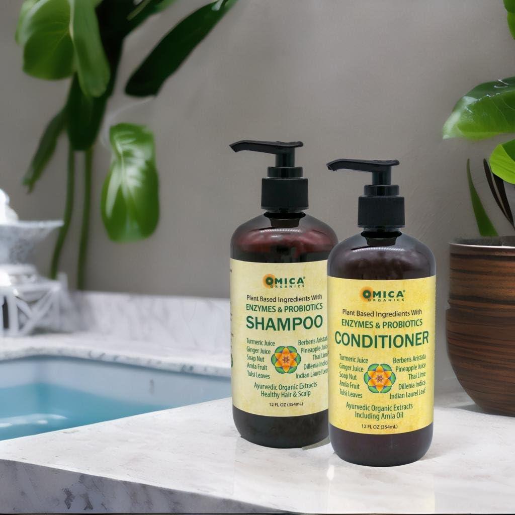 Omica Organics Omica Organics Plant Based Conditioner with Enzymes and Probiotics (12 fl oz)