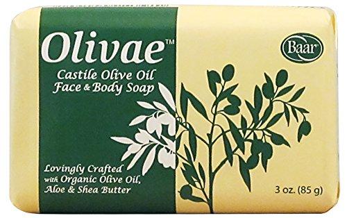 Baar Olivae Castile Bar Soap, 3 Bar Set