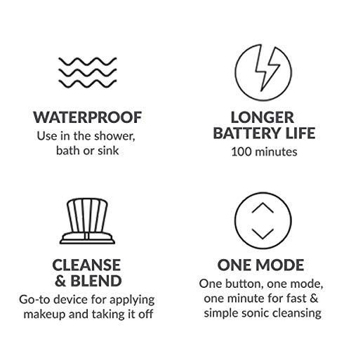 Clarisonic Clarisonic Mia Prima Sonic Facial Cleansing Brush| Skincare Set for Deep Cleansing and Radiant Skin | Suitable for Sensitive Skin