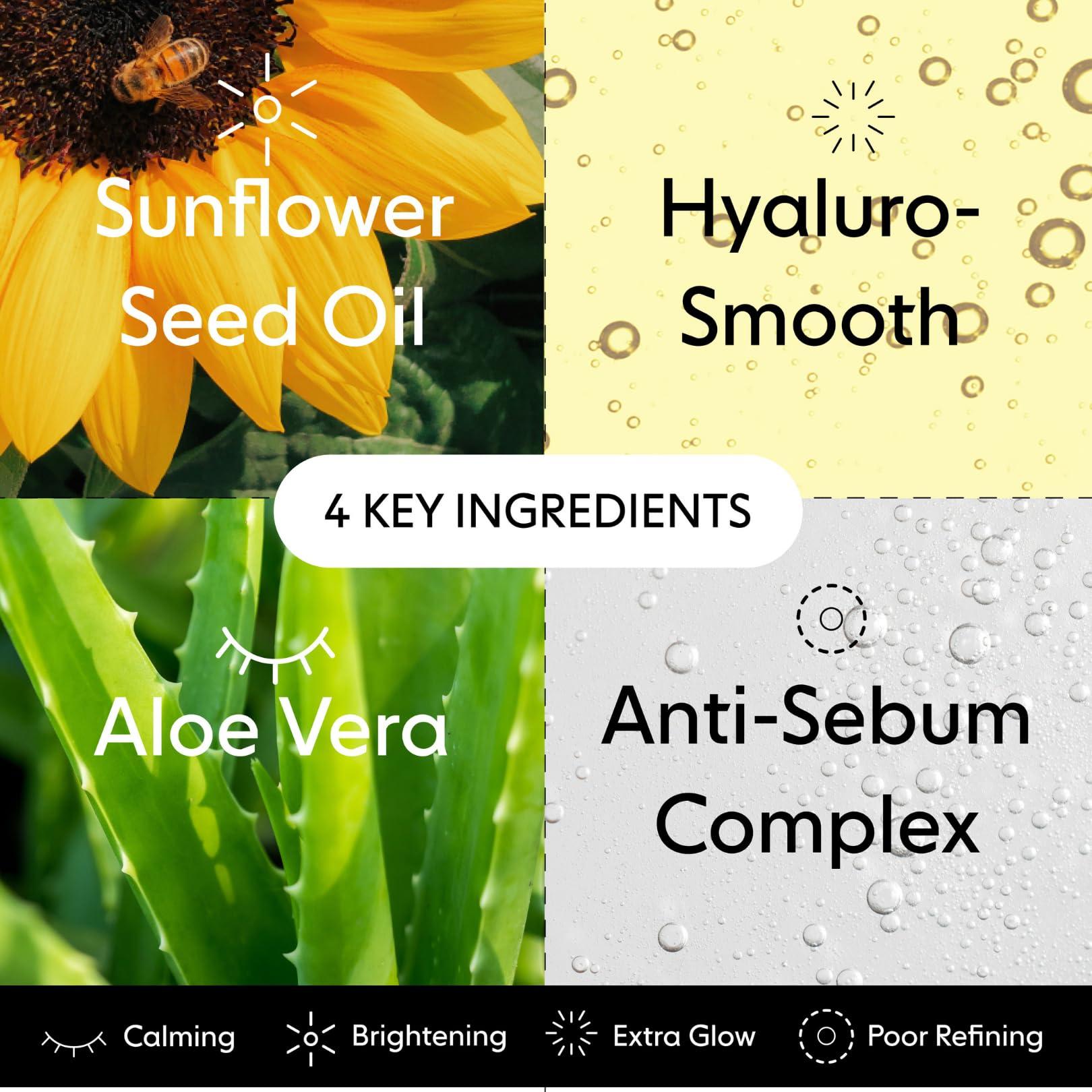 LOOPS LOOPS DOUBLE TAKE - Glow Hydrogel Face Mask - Calms & Soothes Skins Surface - Helps Refine Pores & Brighten Face, Glowing and Luminous - For All Skin Types