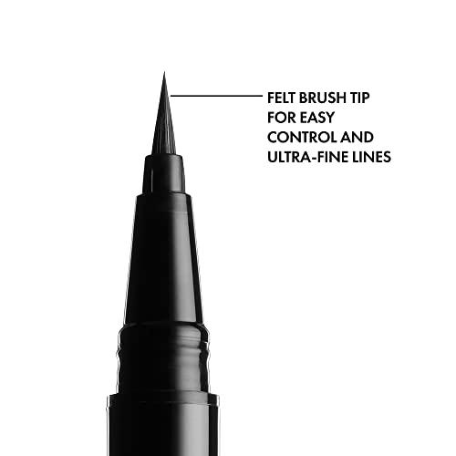 NYX PROFESSIONAL MAKEUP NYX PROFESSIONAL MAKEUP Epic Ink Liner, Waterproof Liquid Eyeliner - Black (Pack Of 2), Vegan Formula