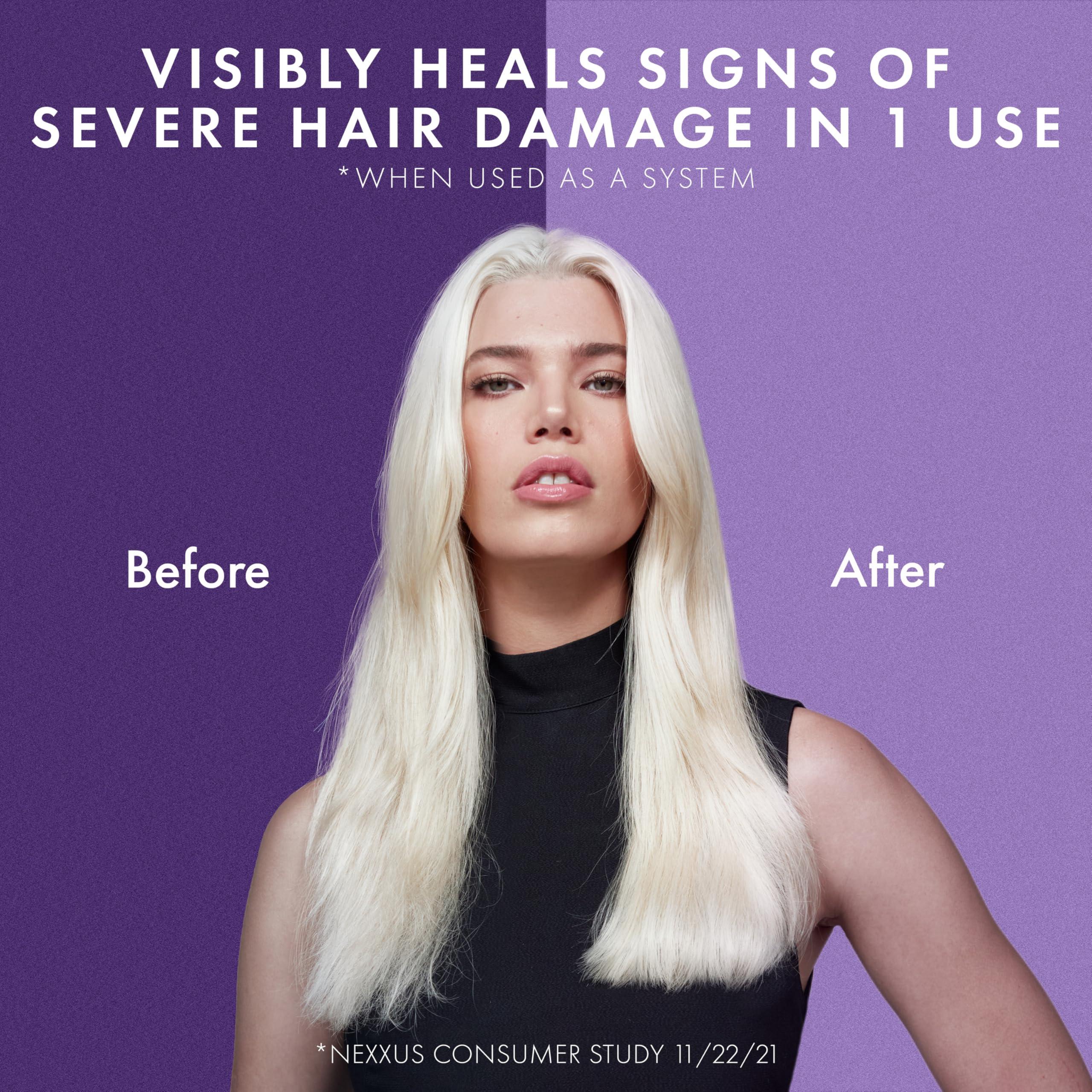 Nexxus Nexxus Keraphix Shampoo With ProteinFusion for Damaged Hair Keratin Protein, Black Rice, Silicone-Free 33.8 oz