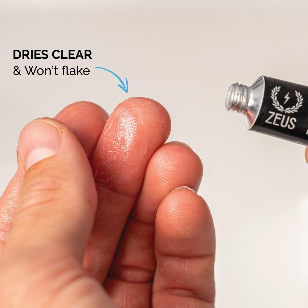 ZEUS ZEUS Mustache Styling Wax, Mega Hold Water Based Mustache Wax for Men (SINGLE)