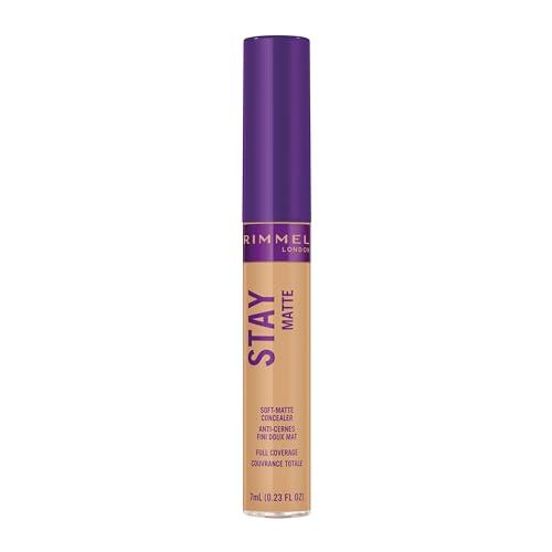Rimmel Rimmel London Stay Matte - 142 Linen - Concealer, 24-Hour Wear, Shine Control, Fights Free Radicals, 0.23oz