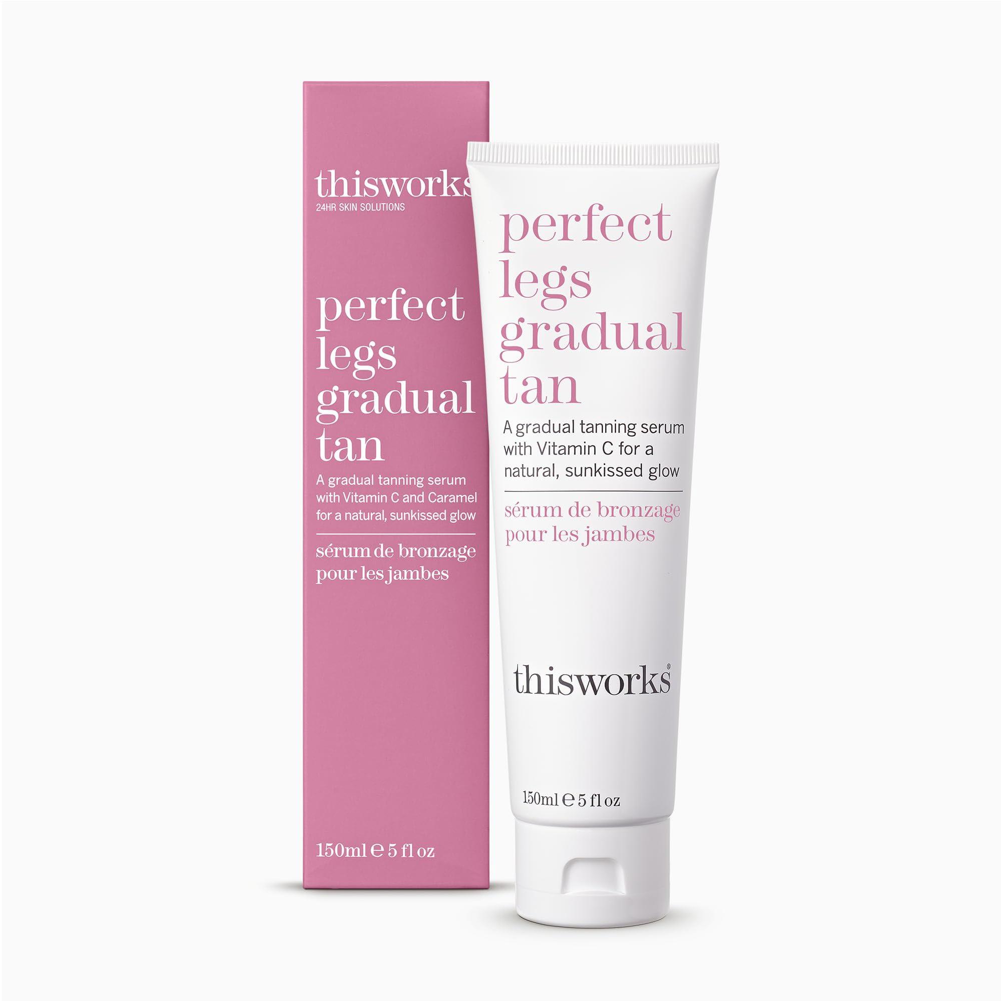 THISWORKS This Works Perfect Legs Gradual Tan, Self Tanner with Vitamin E & Shea Butter, 150ml