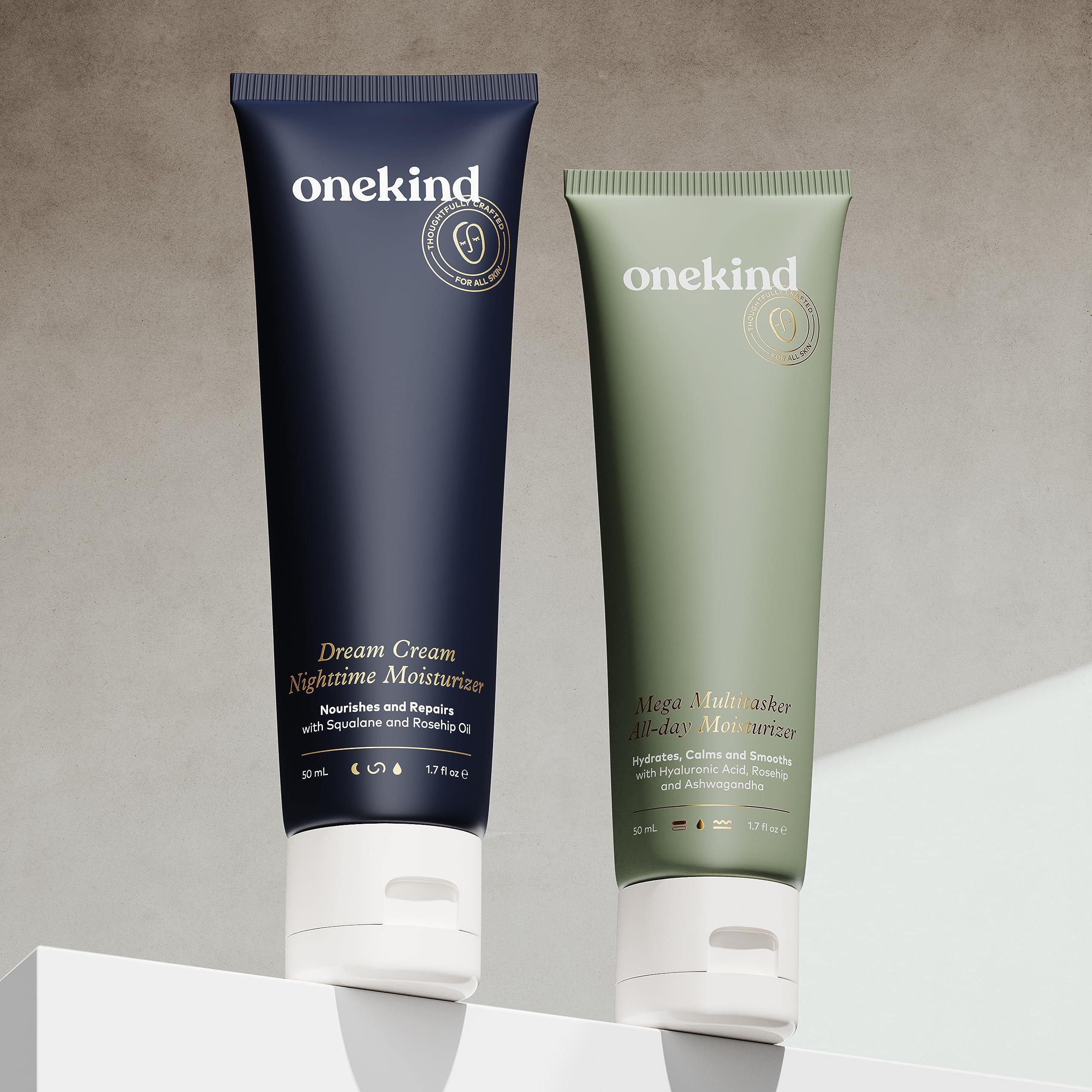 Onekind Onekind 24/7 Perfect Pair - Dream Cream Nighttime & Mega Multitasker Daytime Moisturizer for anti aging