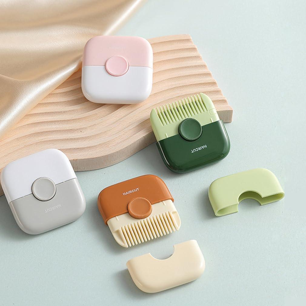 Anbei Hair Split End Trimmer, Split Ends Hair Trimmer, Hair Cutting Tools, 2 in 1 Hair Razor Cutting Comb Tools,Hair Clippers for Women (Grey)