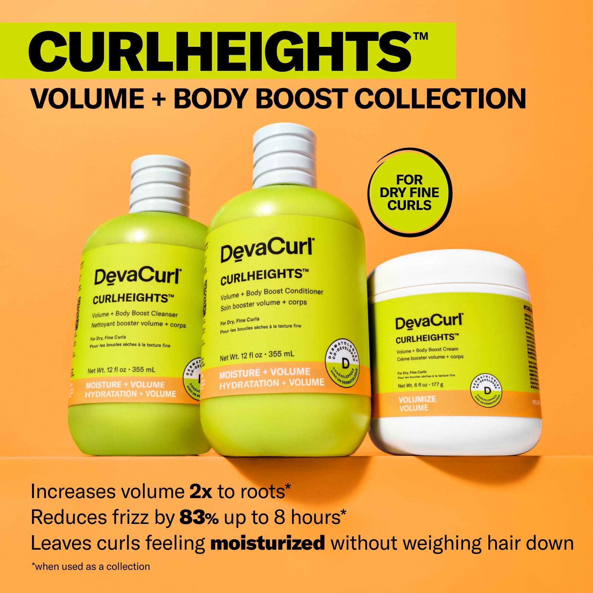 DevaCurl DevaCurl CurlHeights Volume + Body Boost Cream, 6 oz