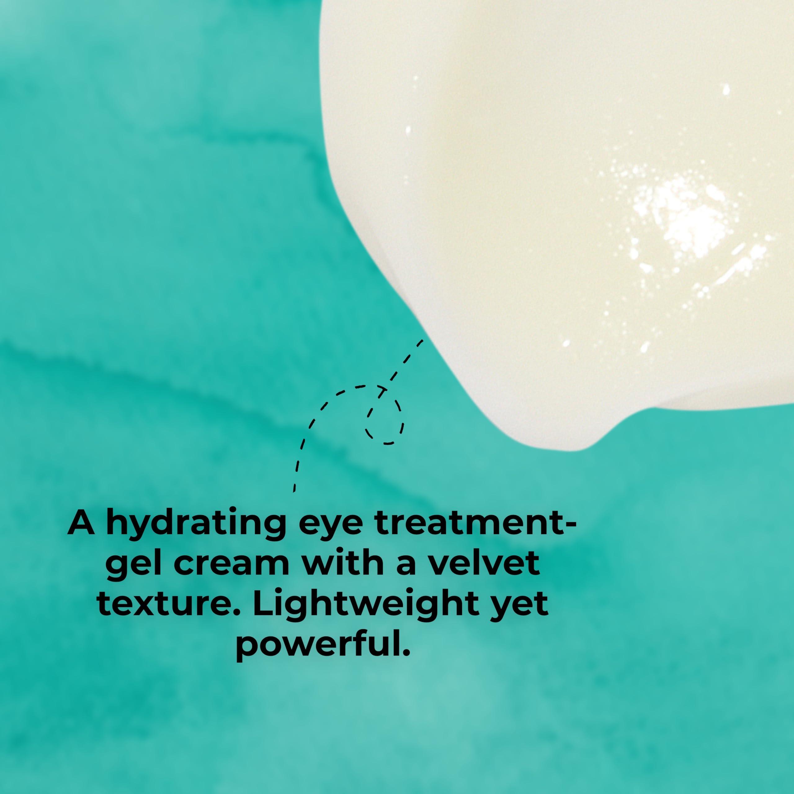 TEMPLESPA TEMPLESPA | WINDOWS OF THE SOUL | Hydrating Lightweight Eye Treatment Gel-Cream to Refresh Tired Eyes, Soothe, Tighten & Tone the Eye Area, Natural Ingredients, Cruelty-Free, Vegan, 0.5 fl.oz.