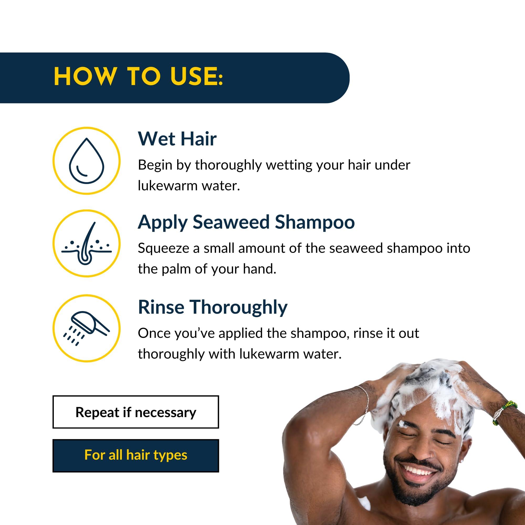 ubersuave Ubersuave Seaweed Shampoo Anti Hair-loss & Hair Thickening (16.9 Fl Oz. 500ml)