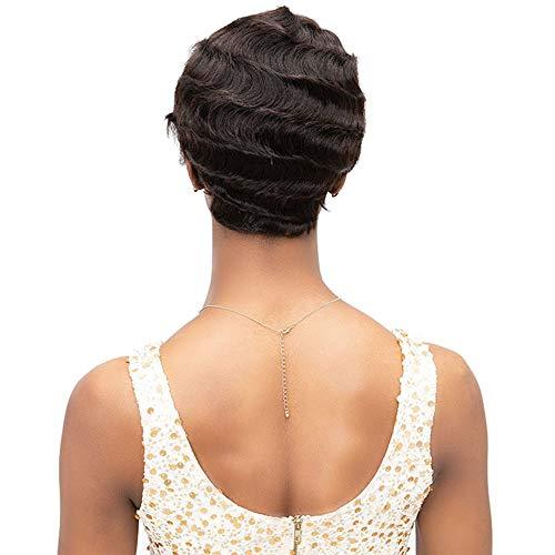 Janet Collection Janet Collection 100% Human Remy Hair Wig Mommy Parting Wig (2)